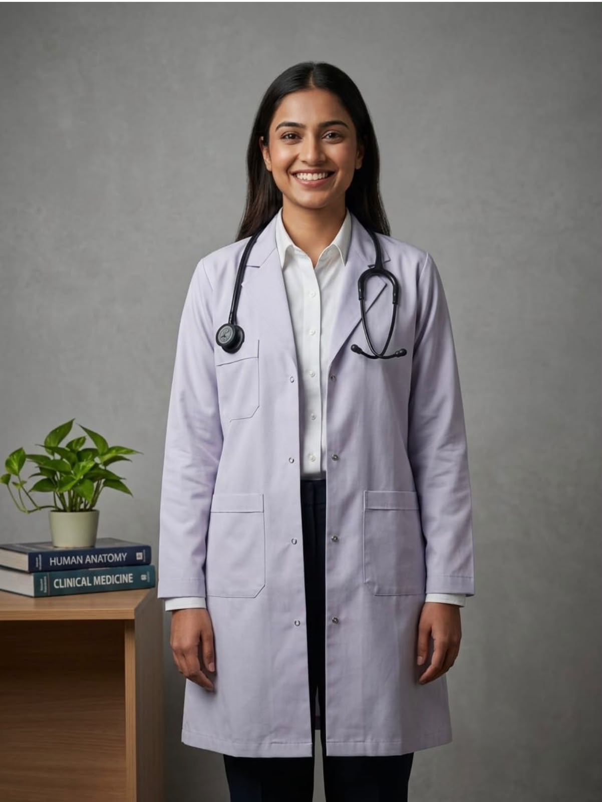 Women Lab Coat (Overall) TopTex & Cotten Fabric