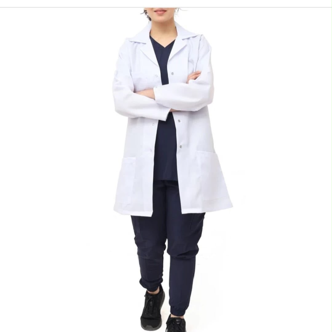 Women Lab Coat (Overall) TopTex & Cotten Fabric thumbnail 2
