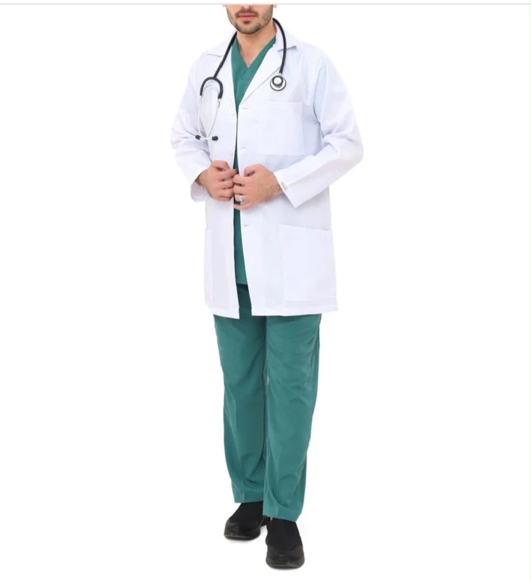Mens Lab Coat (Overall) TopTex & Cotten Fabric